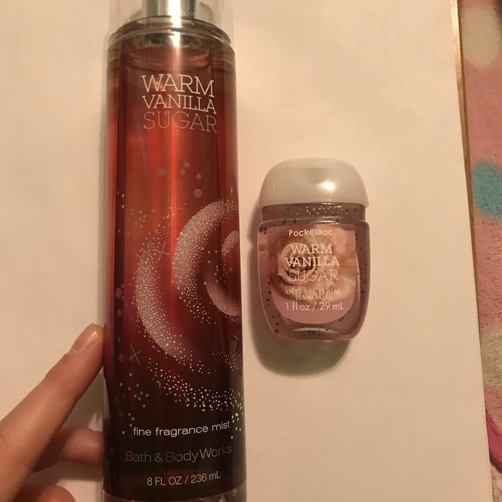 Bath and Body Works Warm Vanilla Sugar SET